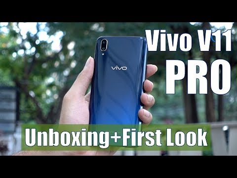 (ENGLISH) Vivo V11 Pro Unboxing & Quick Review: Specs - Camera - Battery - First Look