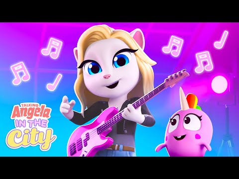 NEW EPISODE! Guitar Trouble ๐ธโก Talking Angela: In The City (S2 Episode 2)