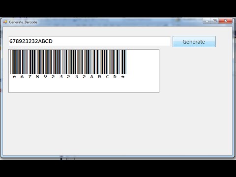 How to Generate Barcode Using C#