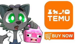 Comprando cosas de Minecraft en TEMU