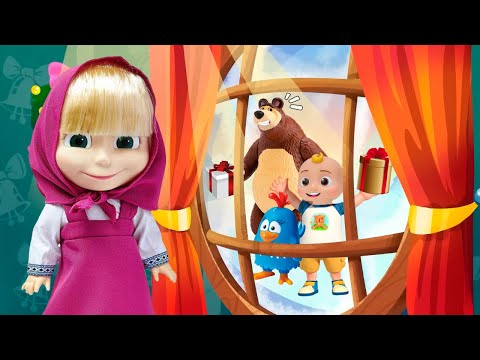 Masha e o Urso de Natal com o Cocomelon | Masha e o Urso | Nursery Rhymes and Kids Songs