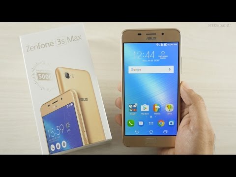 (ENGLISH) Asus Zenfone 3S Max with 5000 mAh Unboxing & Overview