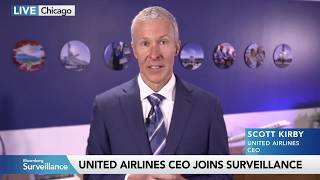 YouTube video thumbnail: United Airlines CEO on Travel Demand, Fare Increases