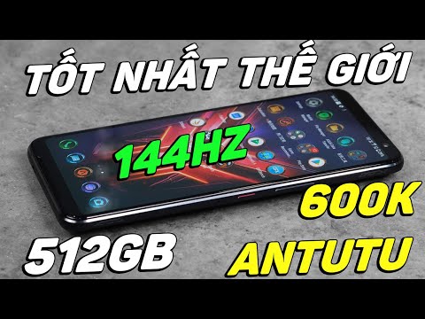 (VIETNAMESE) Đánh giá ROG Phone 3: gamingphone TỐT NHẤT THẾ GIỚI: 12GB RAM, 512GB ROM, 144HZ, 600K ANTUTU!!!