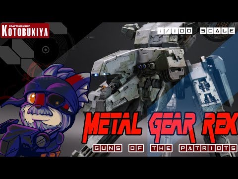 Kotobukiya1:100 Scale METAL GEAR SOLID 4 (Metal Gear Rex)