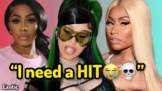 Cardi B BEGGING to be on SPEND DAT Remix😱Nicki Minaj makes history!!! Chloe dragged for no reason🤏🏽🫖
