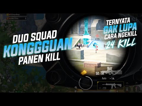 DUO SQUAD DI RANK KONGGUAN !! TERNYATA GAK LUPA CARA NYA NGEKILL !! #pubgmobile