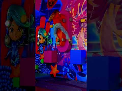 😱 Traseu MARIO  👣 in PLAYTOPIA 😬 RESPECT 🤯 #melimi #crazy