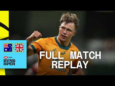 Wallabies GREAT comeback | Australia v Great Britain | Perth HSBC SVNS 2024 | Full Match Replay