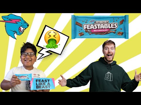 We tried Mr Beast NEW zaxbys FEASTABLE box