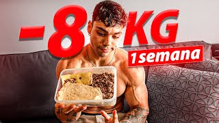 Así Perdí 8KG en una Semana Para La Velada