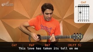videoclase This Love (aula de violão completa)