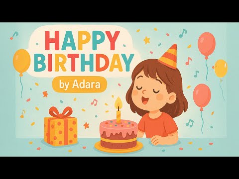 Lagu Anak Indonesia - HAPPY BIRTHDAY | Adara Pasaribu