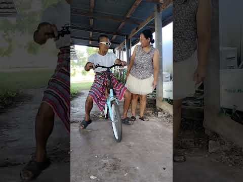 บอดขี่จักรยาน #คลิปตลก #ฮาฮา #ขำขำ #คลายเครียด #huppy #fanny #enjoy #haha #reels #funny