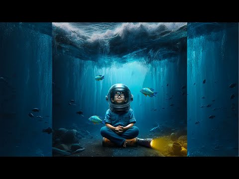 Boy Underwater Photoshop Manipulation Tutorial