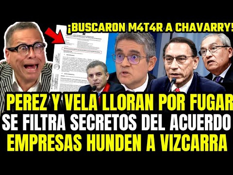 PEREZ LLORA! PHILIP FILTRA SECRETO BOMB4 DEL ACUERDO ODEBRECH Y TUMB4 A VIZCARRA Y FISCALES LAVAJATO