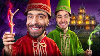 اشتغلت ساحر في قلعة مسكونة لمدة يوم 🧙‍♂️⚡( مع بولتكس )