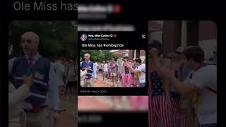 WATCH: Students at @Ole Miss University Yell at and Taunt Woman with Racist Caricatures