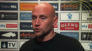 Hibernian head coach David Gray reflects on 2-2 draw against Hibernian