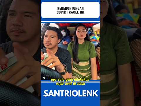 KEBERUNTUNGAN SOPIR TRAVEL INI#shorts