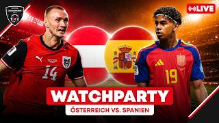 🔴 Österreich vs. Spanien LIVE | #Ansakonferenz WM-Watchparty 🇦🇹🇪🇸