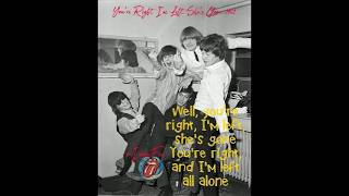 YOU'RE RIGHT, I'M LEFT, SHE'S GONE  ROLLING STONES (2026 MIX)