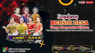 LIVE BERSIH DUSUN WARGA MIJAHAN  //KARAWITAN WISNU LARAS // TIGA PUTRA SOUND SYSTEM // TIGA PUTRA HD