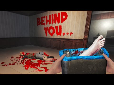 Cleaning a crime scene… but the killer never left