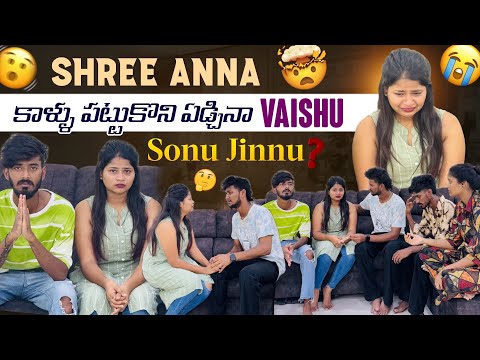 Shree anna కాళ్ళు పట్టుకొని ఏడ్చినా vaishu Sonu jinnu?