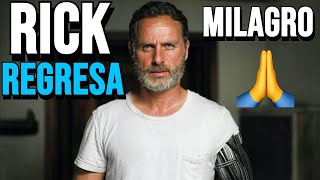 The Walking Dead Rick Grimes Regresa Al Universo Walker En Un Spin Off Milagro