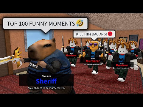 TOP 100 ROBLOX FUNNIEST MOMENTS (COMPILATION)