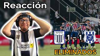 Alianza Lima vs 2 de Mayo (1-1) | Reacción de un hincha Blanquiazul | Conmebol Libertadores 2026