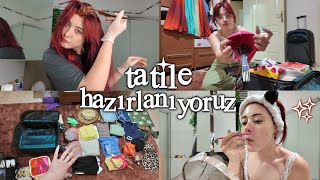 tatil öncesi 2 gün 🫠  bakım, alışveriş, valiz ve kaos...