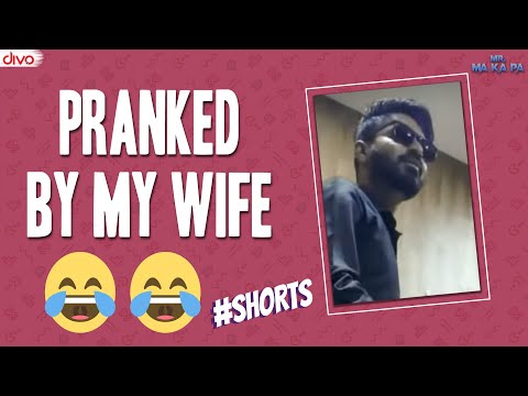 Pranked by my WIFE ?? #Shorts