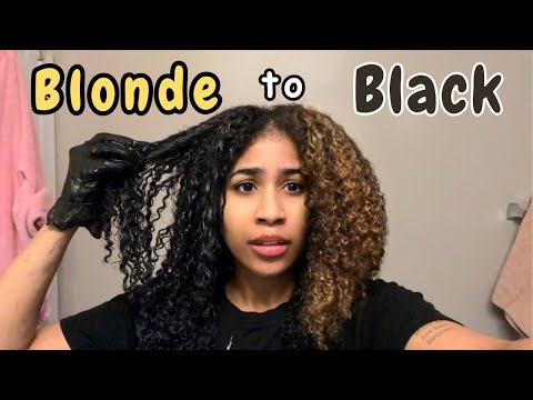 Going from Blonde to Black…Did I make a mistake?