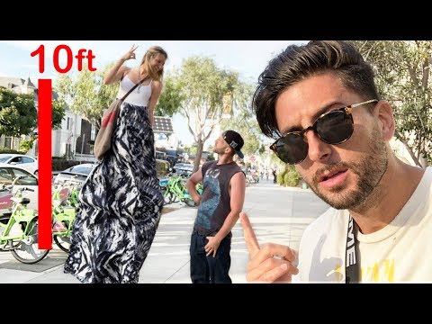 10 FOOT TALL GIRL PRANK!