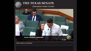 Dieter Cantu - Texas Senate Sunset Advisory Commission