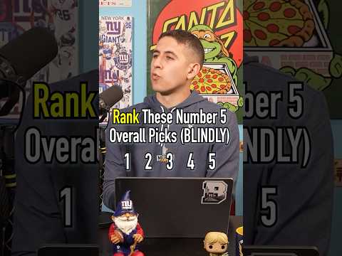 RANK THESE NBA NUMBER FIVE PICKS ALL TIME! #shorts #nba #basketball #game #ranking #lineup #mvp
