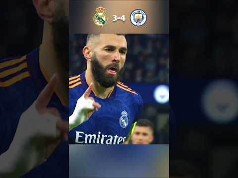 ريال مدريد 🆚 مانشستر سيتي 4-3 دوري أبطال أوروبا 2022 🔥