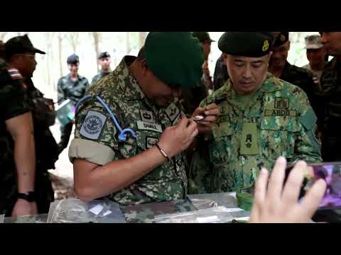 YouTube video thumbnail: Thai Army Displays Landmines it Says Cambodia Planted