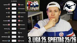 3. Liga Prognose 25. Spieltag 🔴 Entscheidende Wochen! 1860 München - Hansa Rostock | Aue - Cottbus