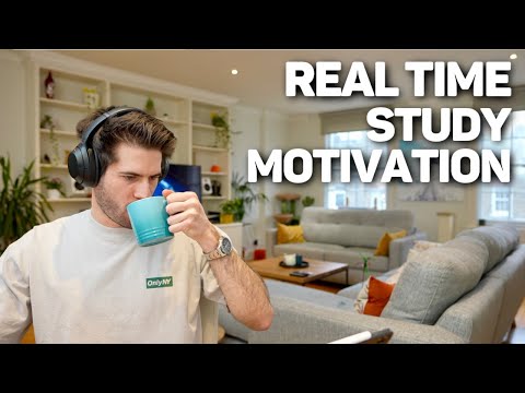 REAL TIME Study with me (no music): 3 Hour Productive Pomodoro Session | KharmaMedic
