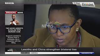 YouTube video thumbnail: Lesotho, China Strengthen Bilateral Ties