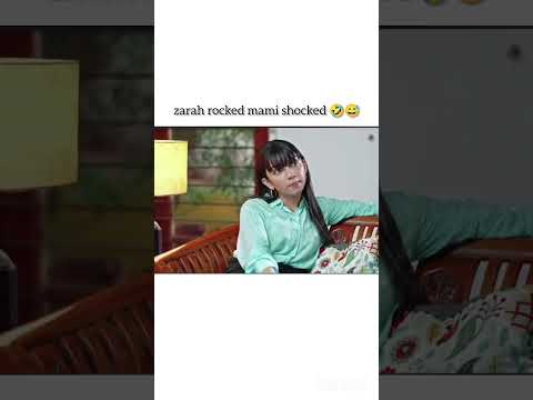 Zara rocked mami shocked 🤣😂 #judwaa #Aina asif #trending #shorts