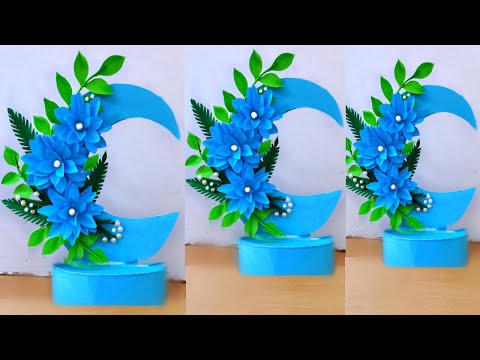 beautiful flower bouquet making with paper / diy flower bouquet