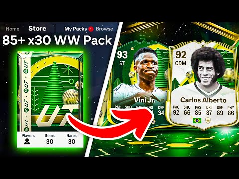 85+ x30 WINTER WILDCARDS PACKS! 😲 FC 25 Ultimate Team