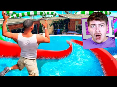 Mijn HUIS Is Een WATERPARK In GTA 5!