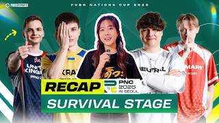 Recap 𝐏𝐔𝐁𝐆 𝐍𝐚𝐭𝐢𝐨𝐧𝐬 𝐂𝐮𝐩 𝟐𝟎𝟐𝟔 รอบ Survival Stage !