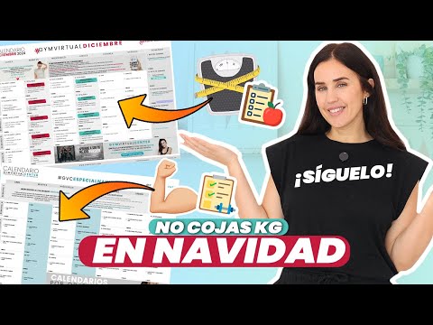 NO COJAS MÁS KG EN NAVIDAD 🥖🔥 CONSIGUE TU CAMBIO FÁCIL CON GYMVIRTUAL EN DICIEMBRE