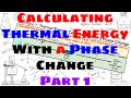 Calculating Thermal Energy Changes in Phase Changes